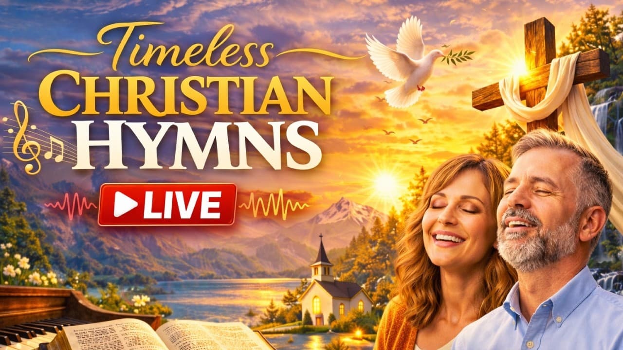 24/7 Christian Hymns Livestream | Best Old Church Hymns & Traditional Worship Songs