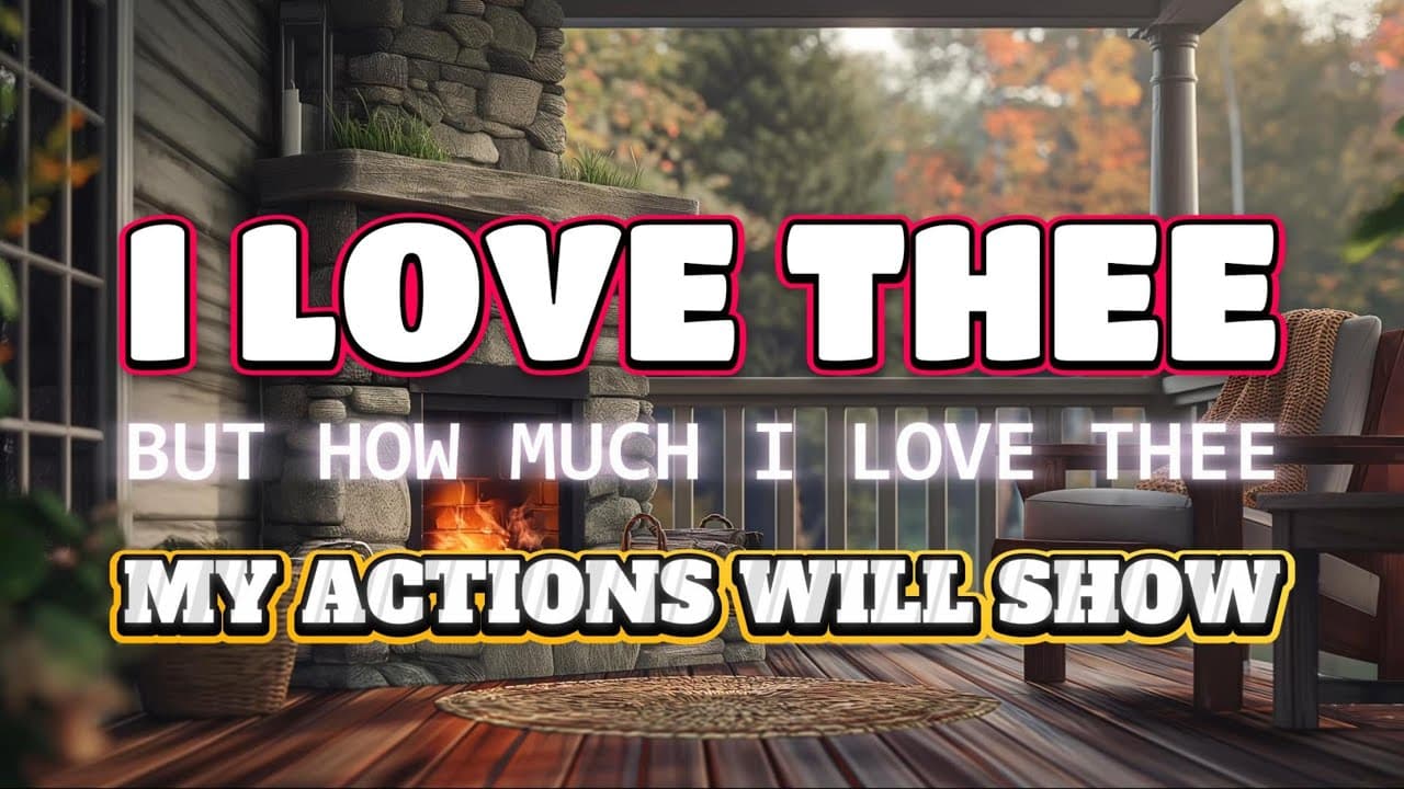 I love thee, I love thee my God | SDA Hymns | Nyimbo za Kristo